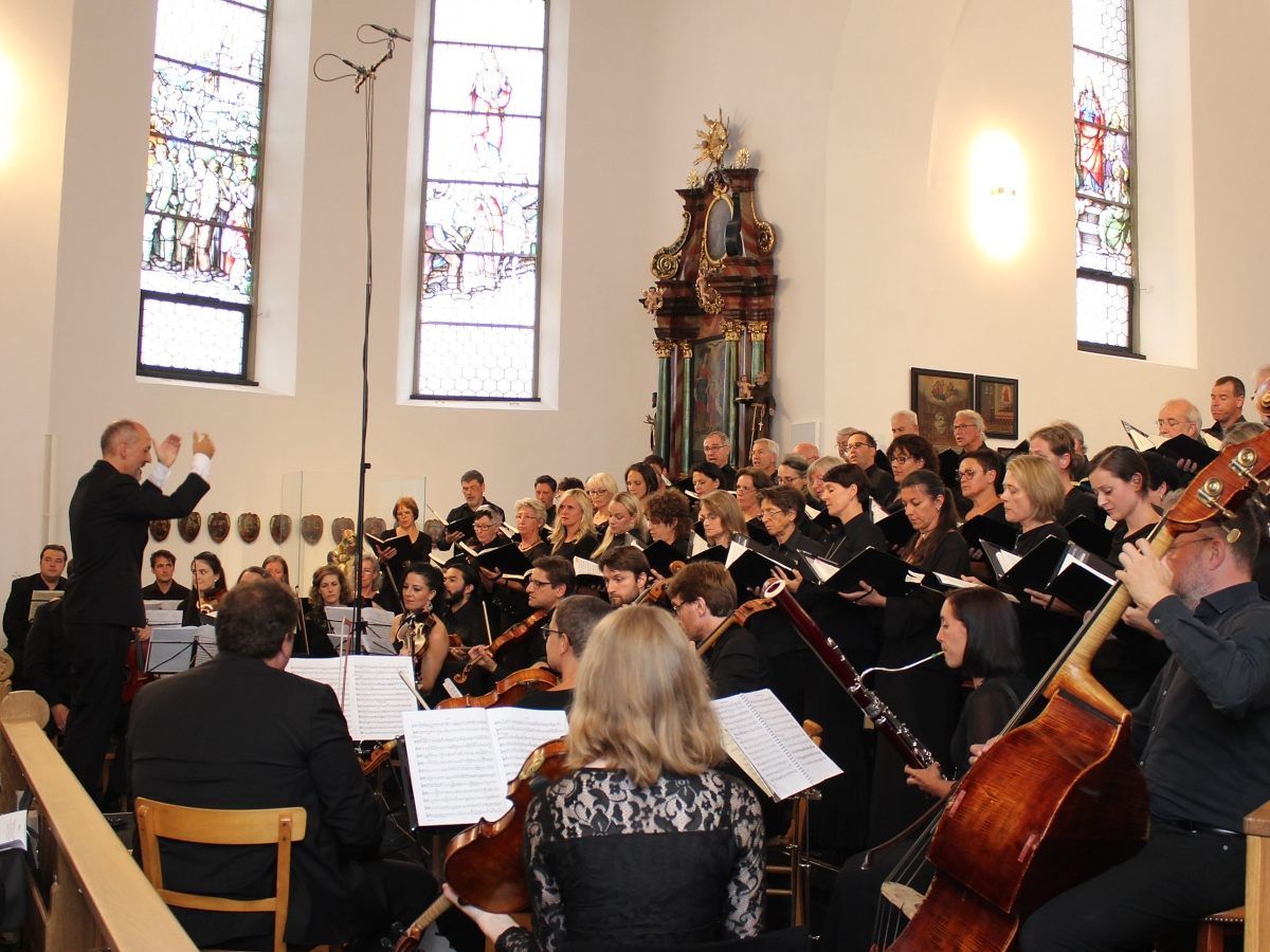 Musikgenuss in der Wallfahrtskirche Maria Bildstein.