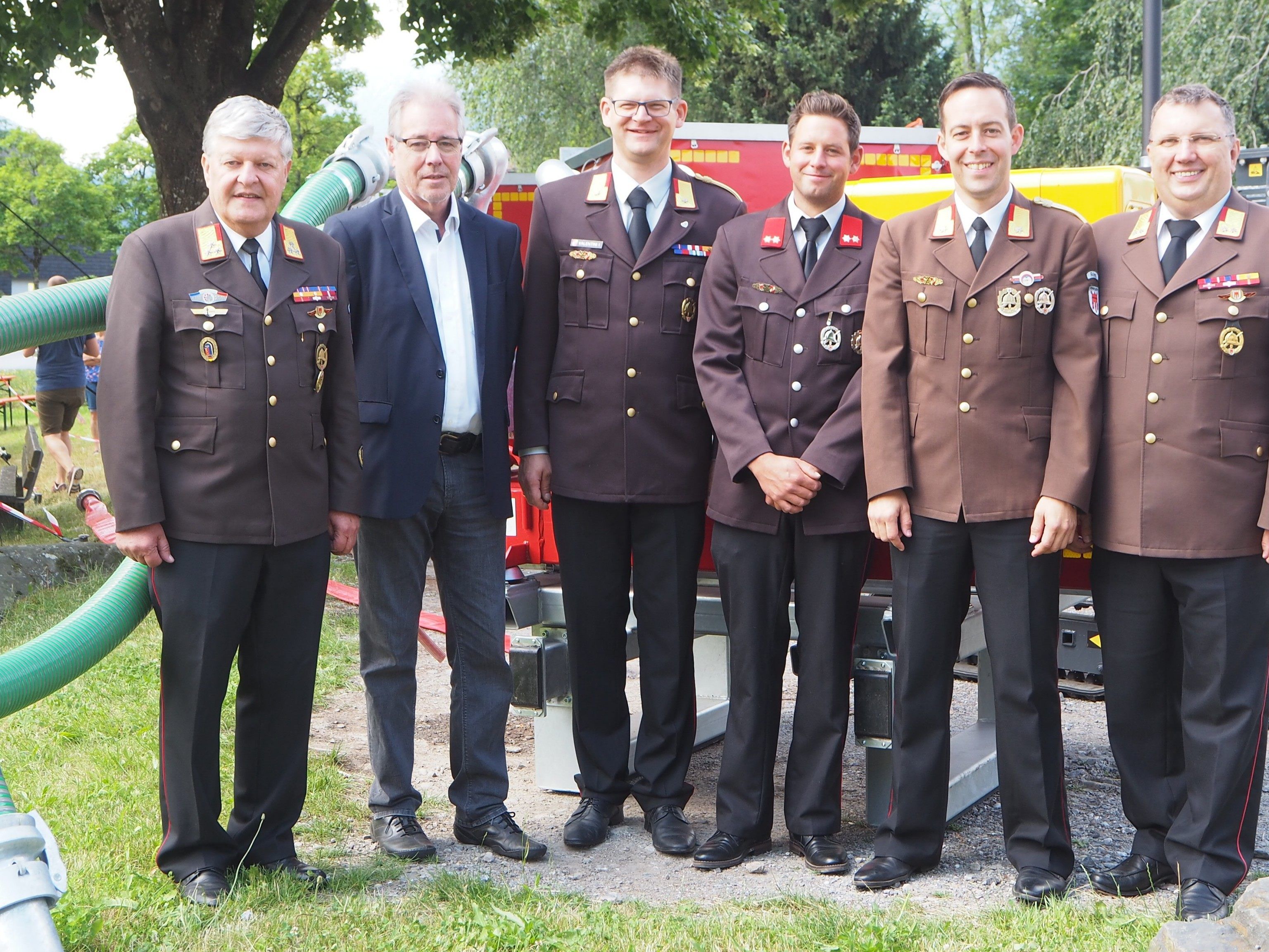 Manfred Morscher, Helmut Lampert, Ingo Valentini, Pascal Walder, Martin Bawart, Wolfgang Huber