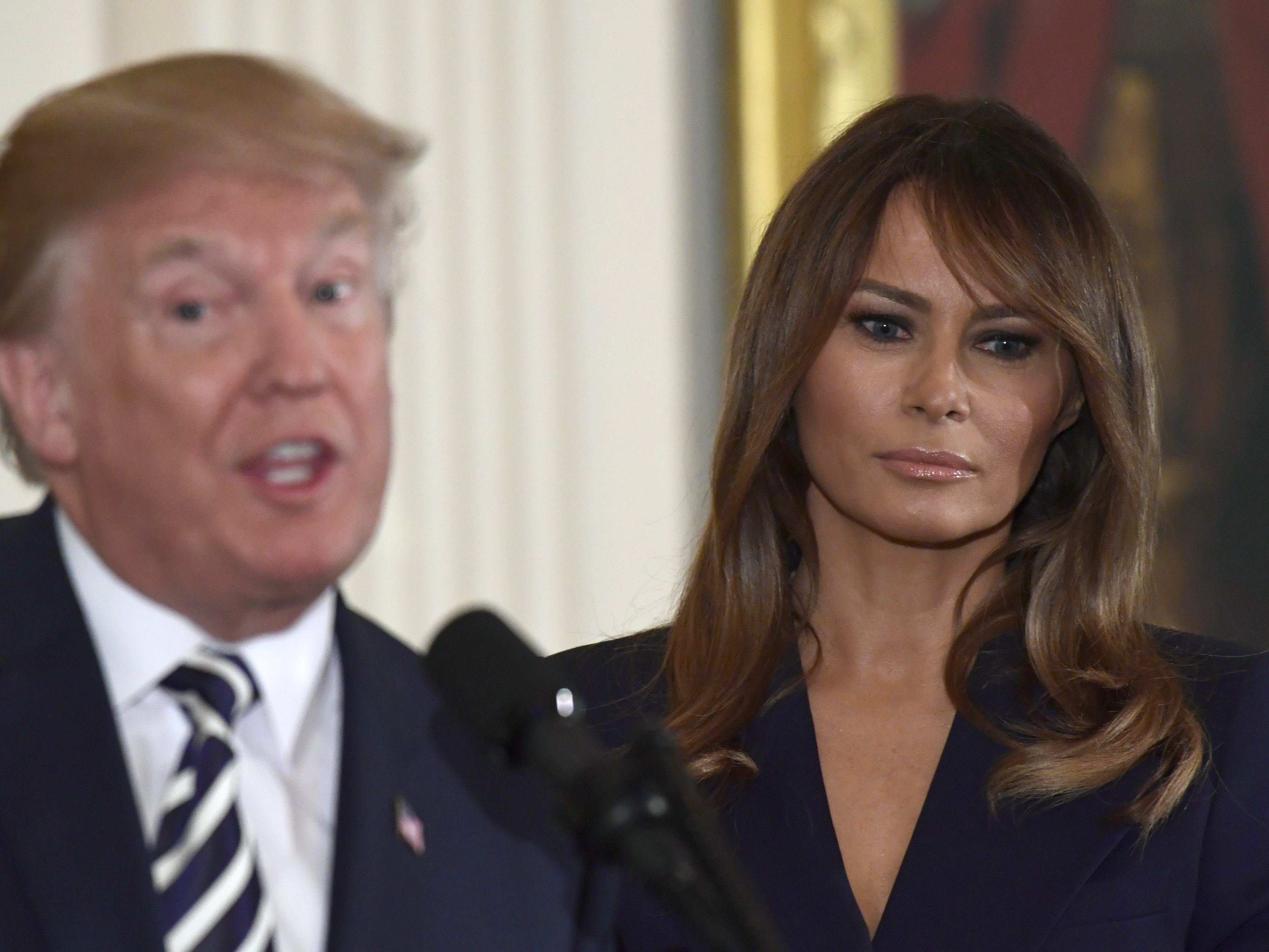 Schweigen aus dem Weißen Haus beflügelt Gerüchteküche über Gesundheit der Frau von US-Präsident Schweigen aus dem Weißen Haus beflügelt Gerüchteküche über Gesundheit der Frau von US-Präsident