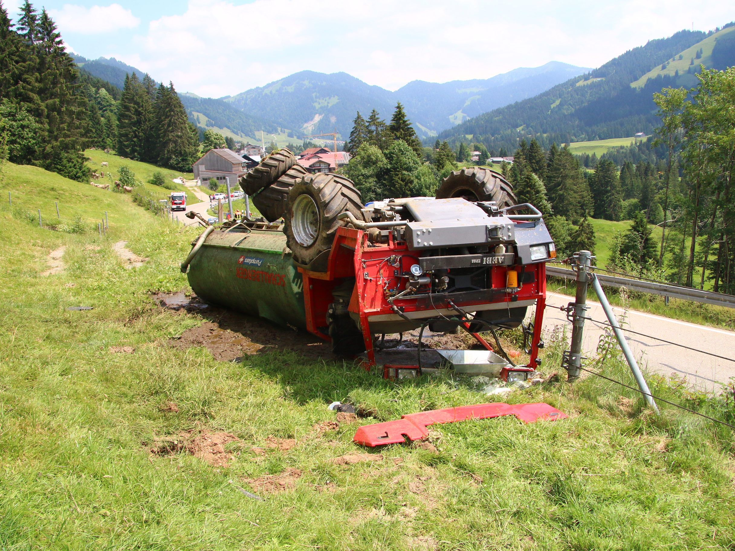 Lenker wurde schwer verletzt