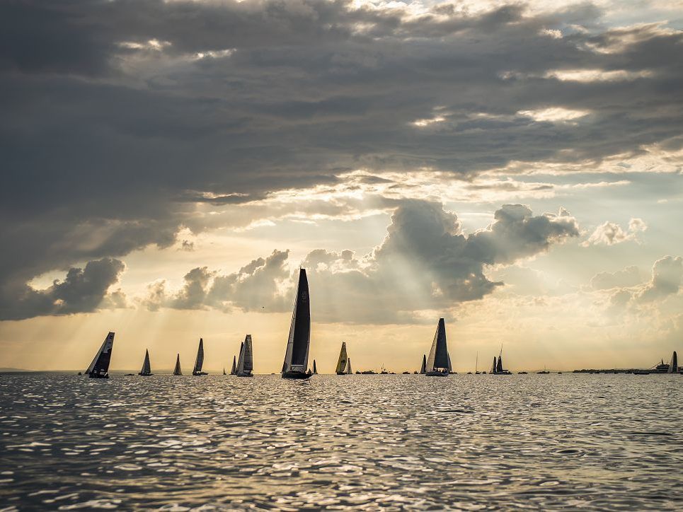 Die Regatta war von einem kuriosen Finale geprägt. Die Regatta war von einem kuriosen Finale geprägt.
