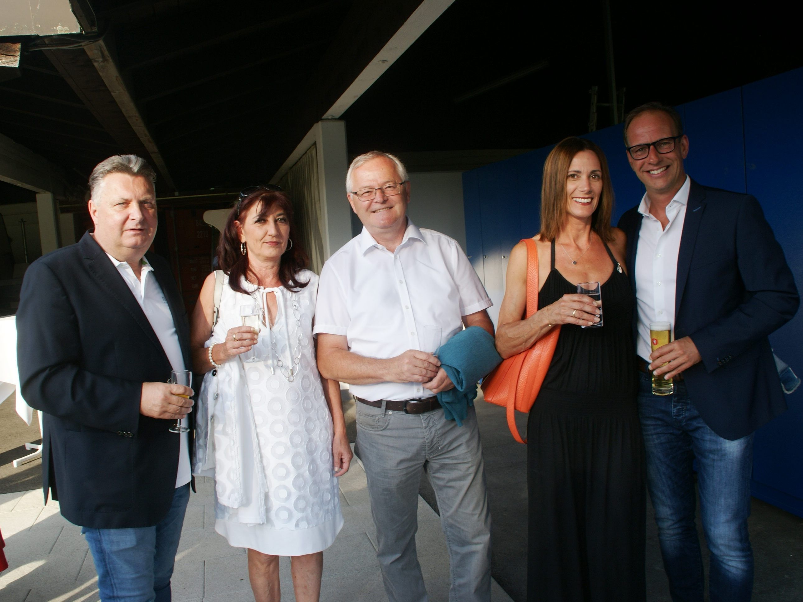v.li. Friedl und Yvonne Dold, Kurt Weber, Gertraud und Dieter Egger v.li. Friedl und Yvonne Dold, Kurt Weber, Gertraud und Dieter Egger