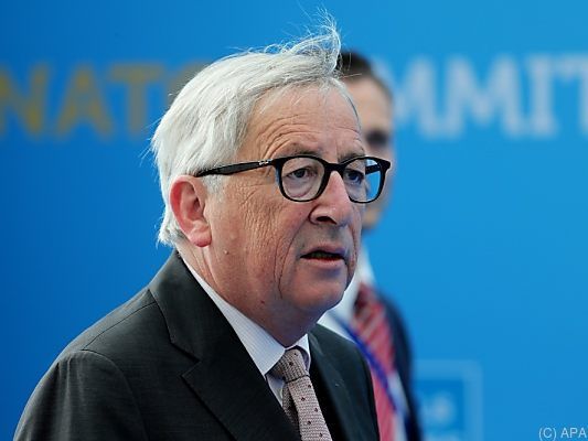 Juncker kommt der Aufforderung Vilimskys nicht nach