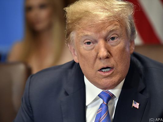Donald Trump schickte erzürnten Tweet Donald Trump schickte erzürnten Tweet