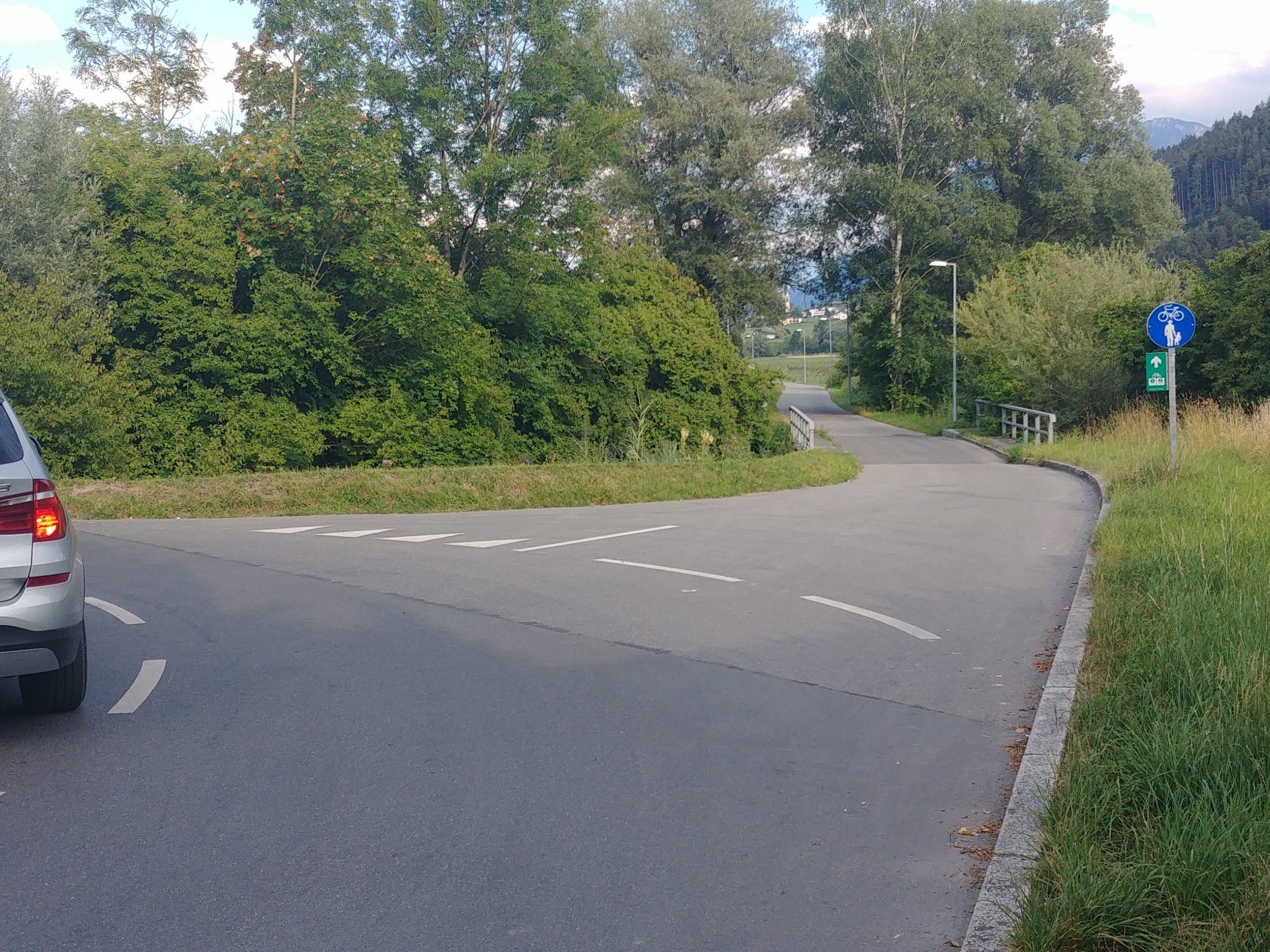 Radweglücke in der Felsenau wird geschlossen. Radweglücke in der Felsenau wird geschlossen.