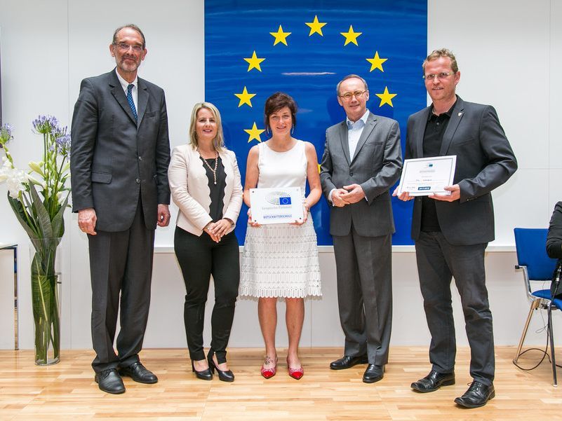 Die Polytechnische Schule Dornbirn ist Botschafterschule des Europäischen Parlaments. Die Polytechnische Schule Dornbirn ist Botschafterschule des Europäischen Parlaments.