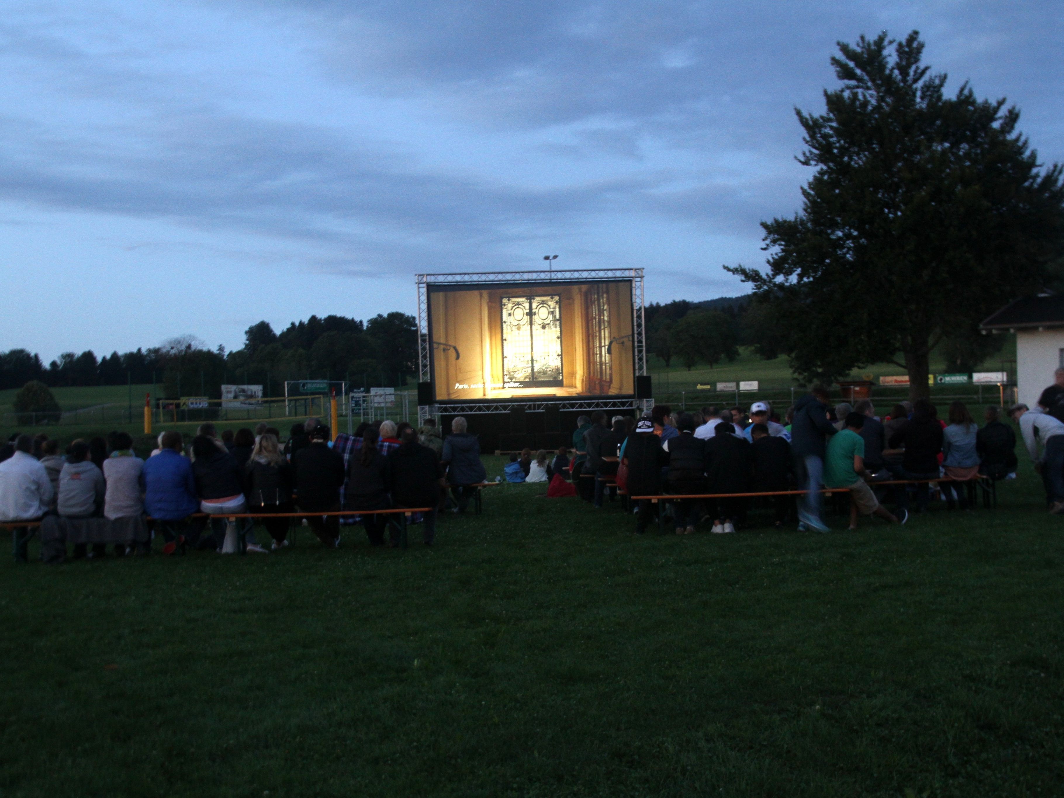 Openairkino in Hohenweiler