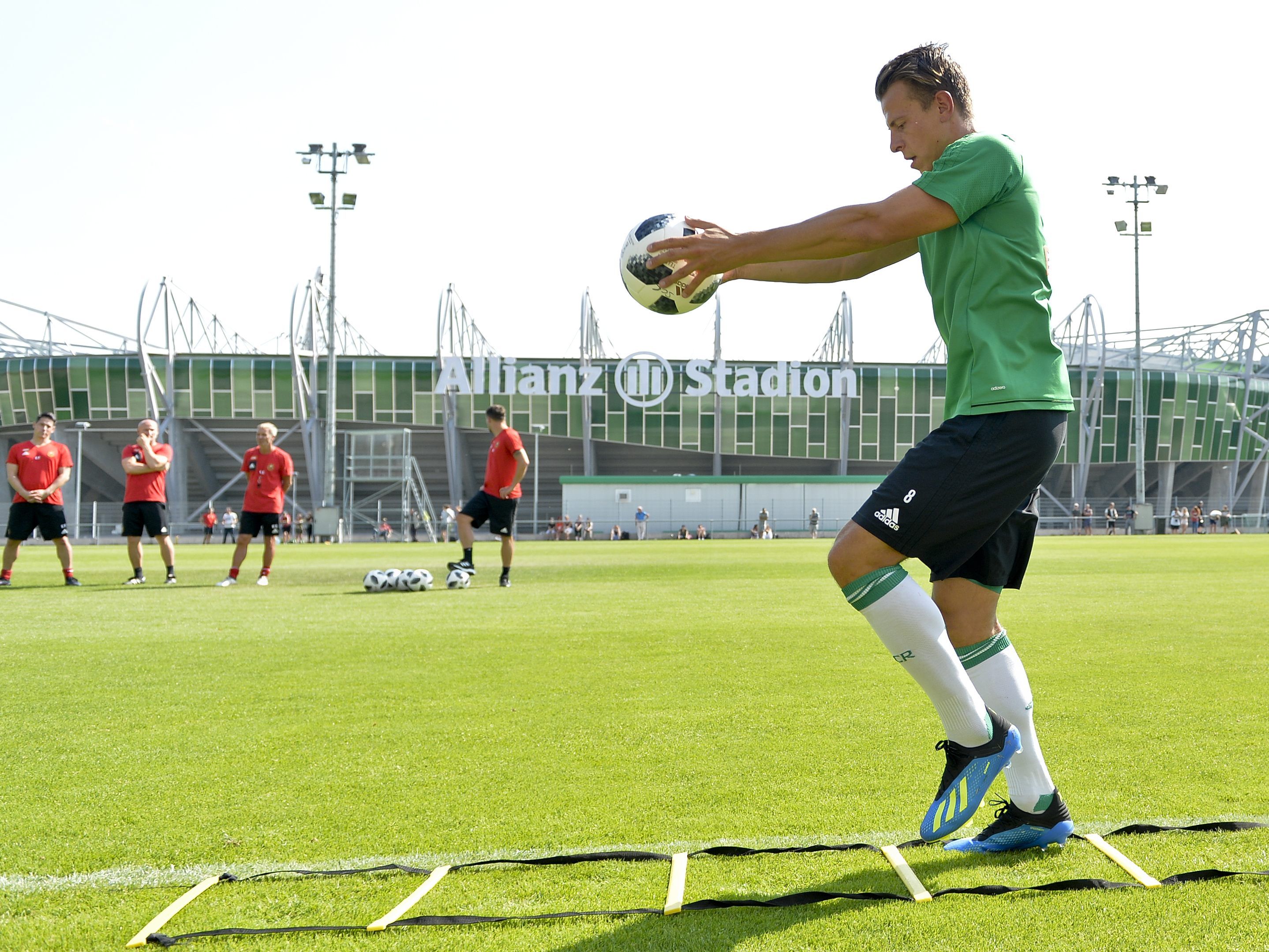 Stefan Schwab ist Rapid-Spieler der Saison 2017/18.