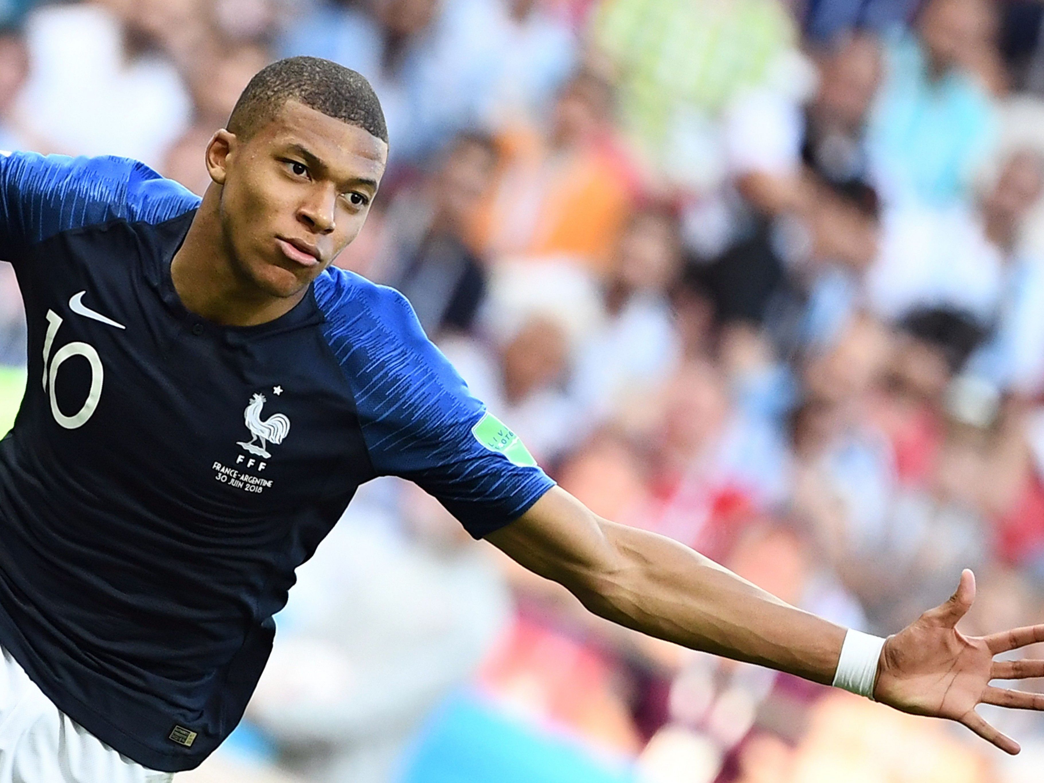 Kylian Mbappé ist einer der positiven Überraschungen dieser WM. Kylian Mbappé ist einer der positiven Überraschungen dieser WM.