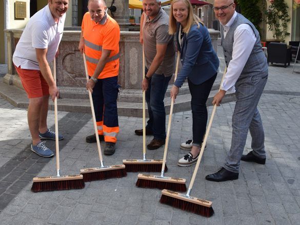 Sauberkeit in der Innensta