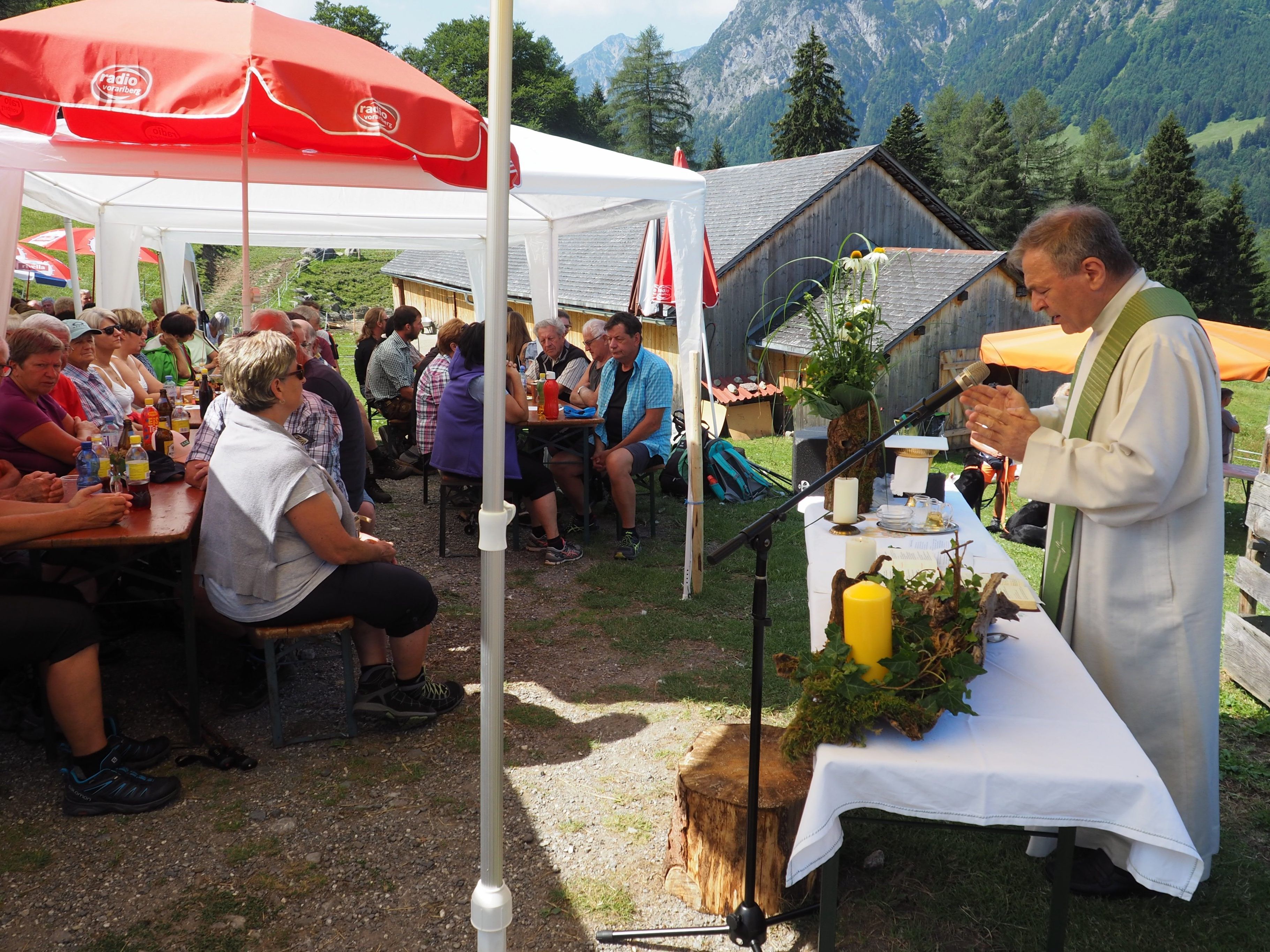 Alpmesse auf der Alpe Gavadura