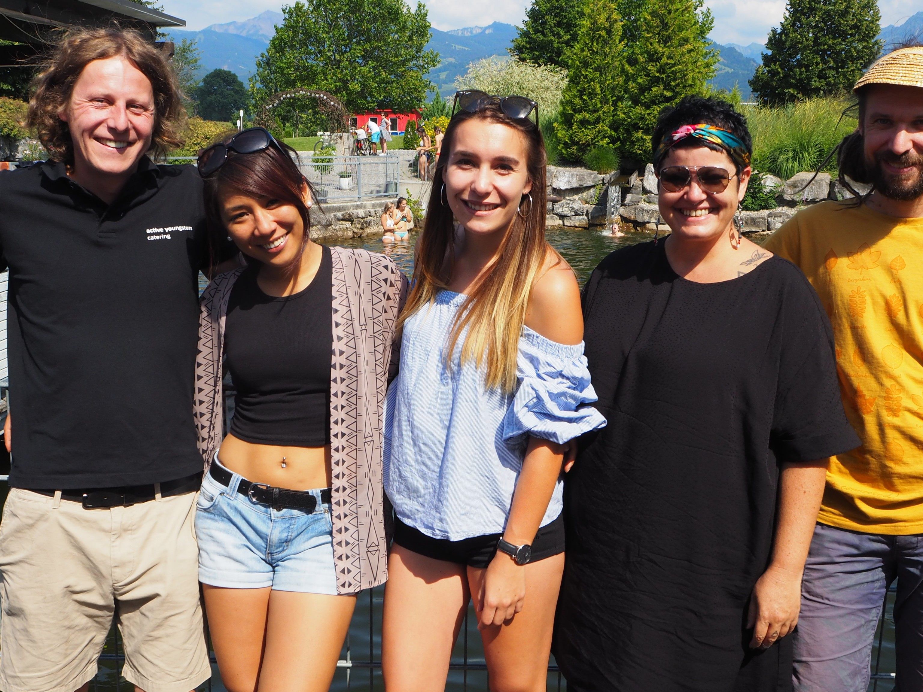 Claudio Herburger (OJA Rankweil), Raquel del Rosario (One Step Ahead), Anja Matt (OJA Rankweil), Nicole Beck (OJA Vorderland), Peter Ionian (OJA Übersaxen und Meiningen) Claudio Herburger (OJA Rankweil), Raquel del Rosario (One Step Ahead), Anja Matt (OJA Rankweil), Nicole Beck (OJA Vorderland), Peter Ionian (OJA Übersaxen und Meiningen)