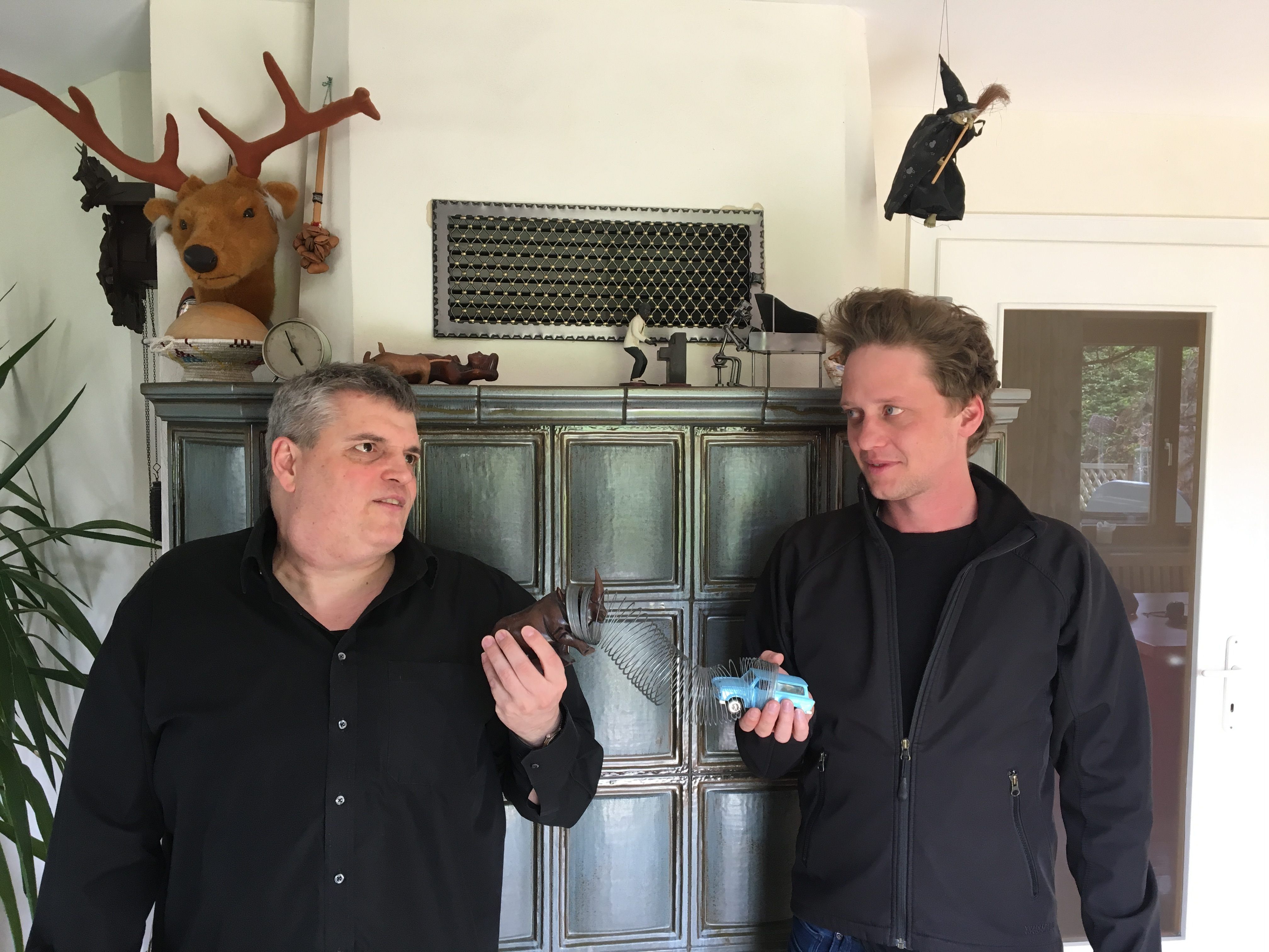 Georg Nussbaumer mit Philipp Lingg. Georg Nussbaumer mit Philipp Lingg.