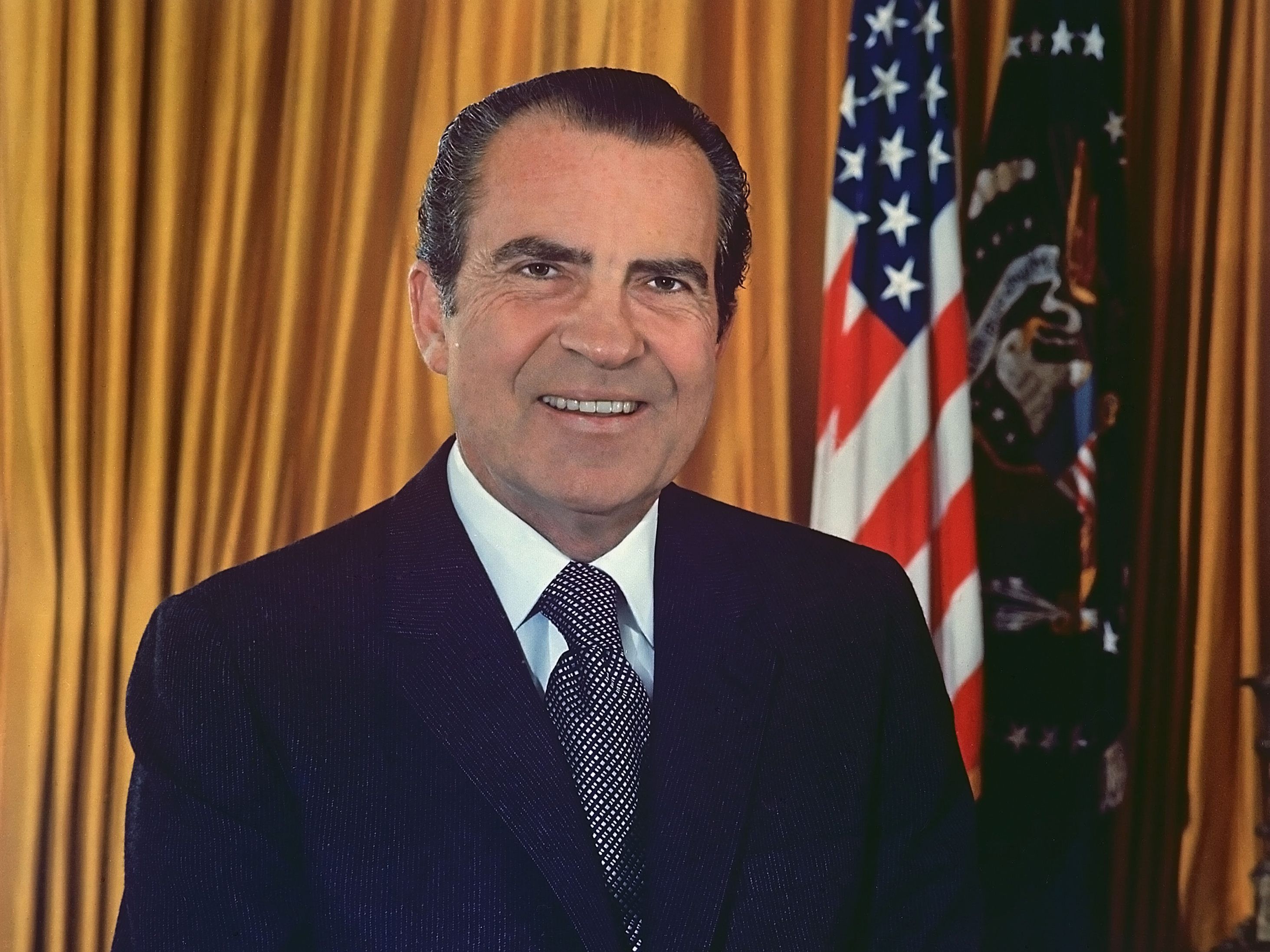 Ehemaliger US-Präsident Richard Nixon. Ehemaliger US-Präsident Richard Nixon.