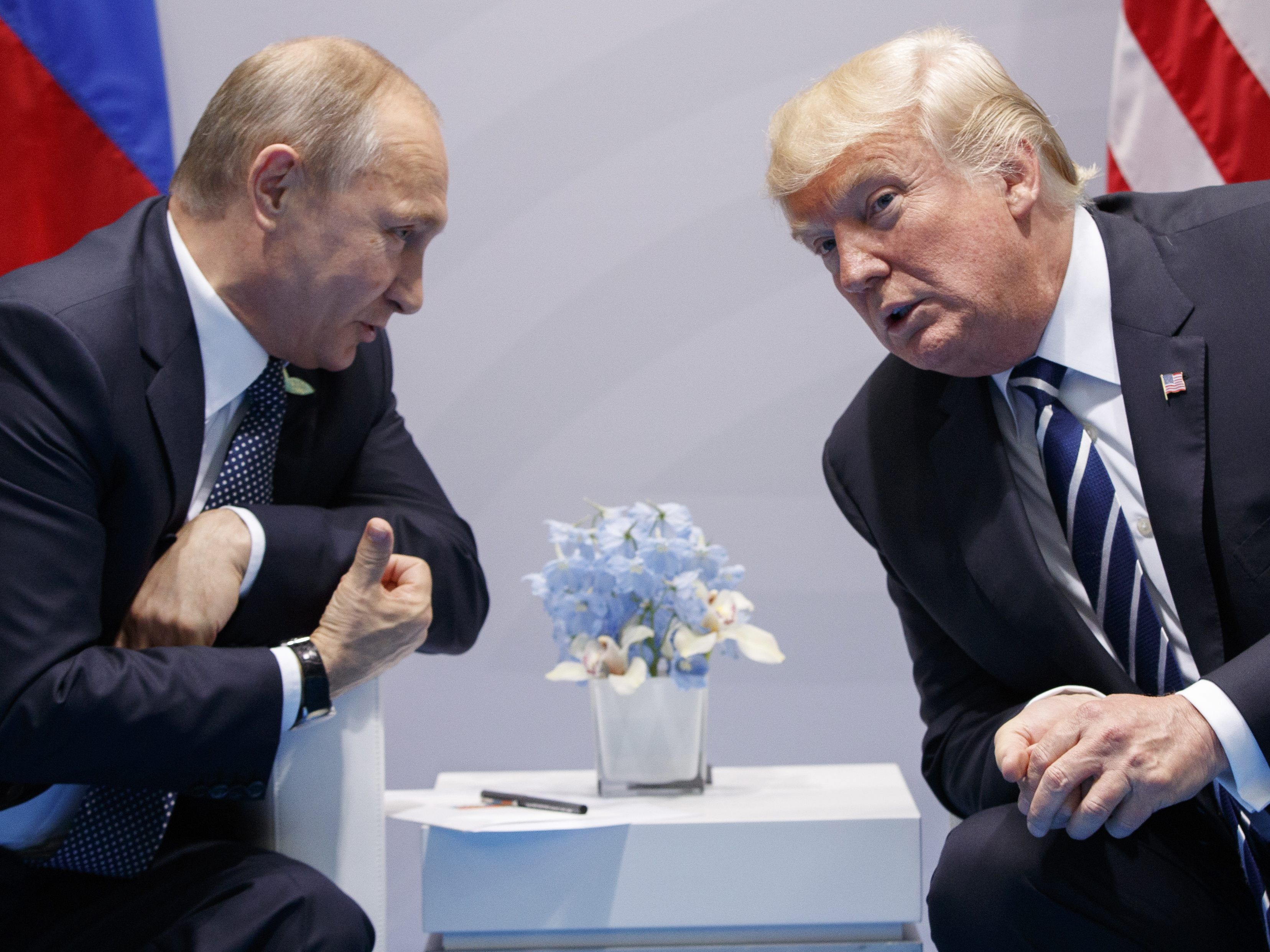 Trump will Putin zum Freund haben. Trump will Putin zum Freund haben.