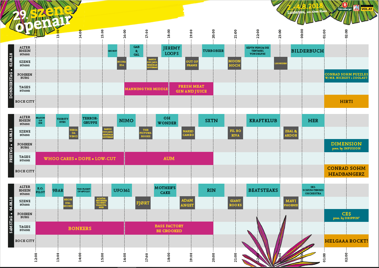 szene-timetable