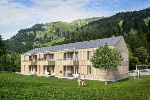 Das geplante Wohnen500plus für Schröcken