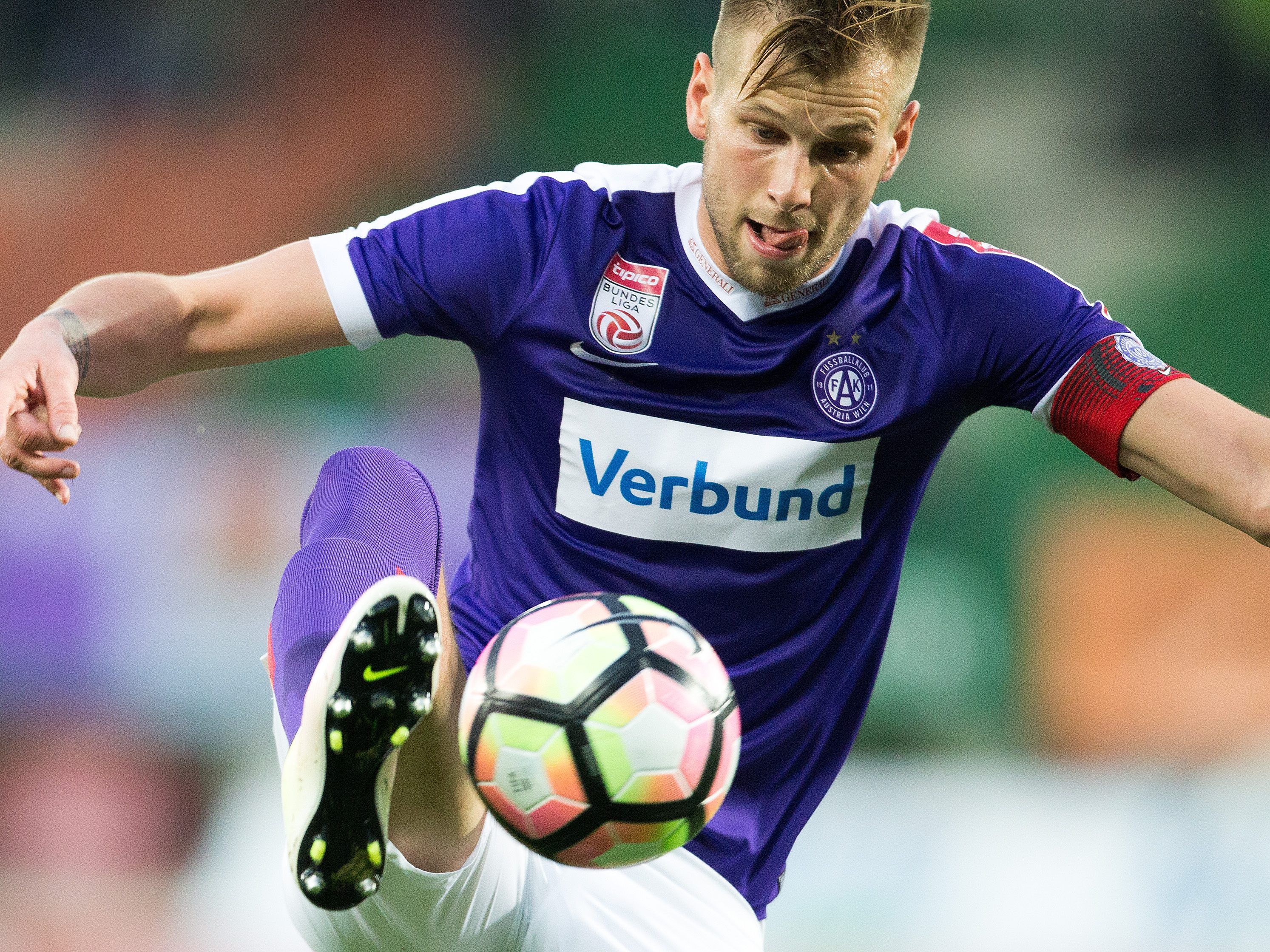 Austria Wien-Kapitän Grünwald verletzte sich im Trainingslager.