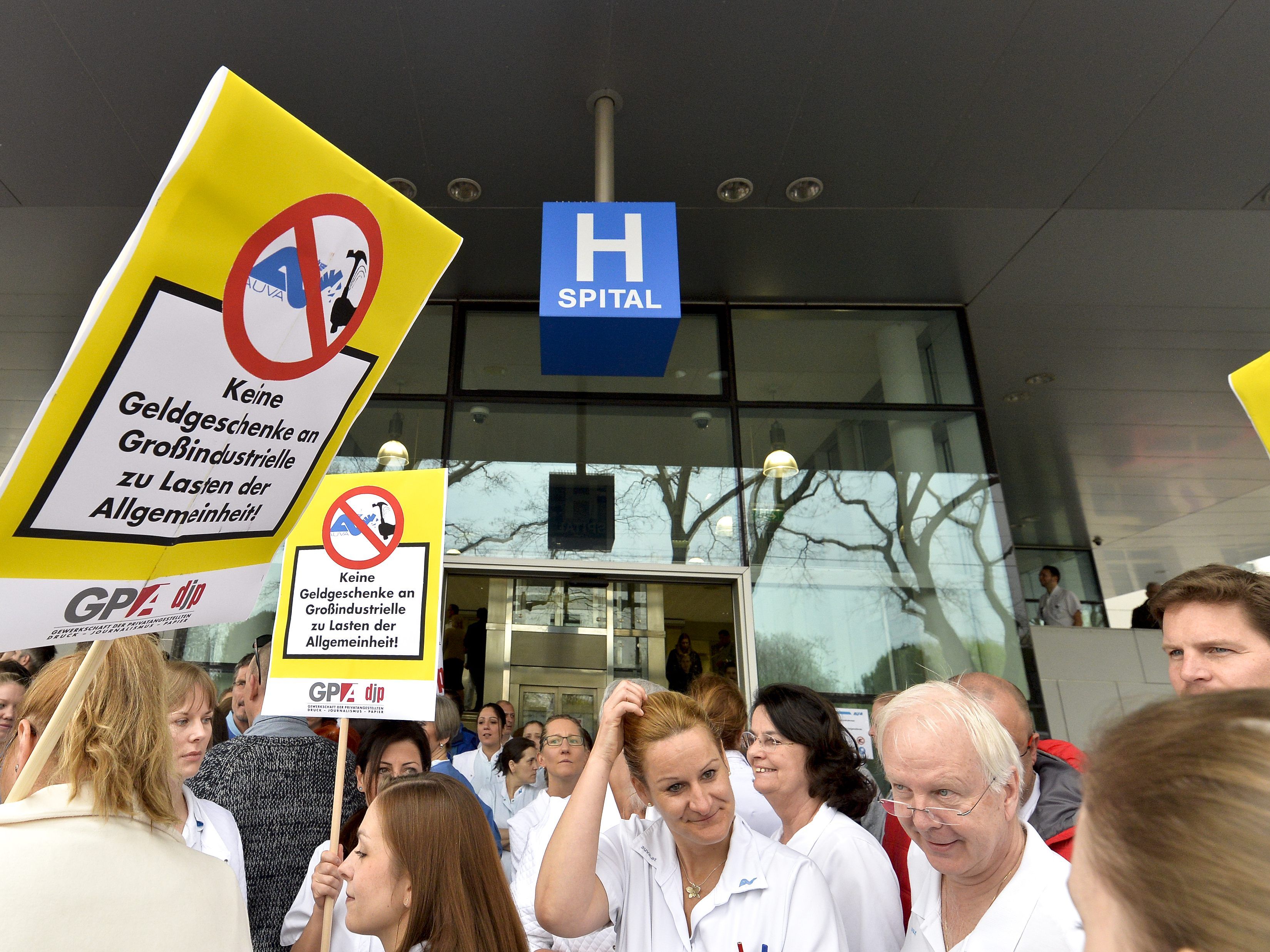 Duch die Zusammenlegung mehrere Spitäler will die AUVA Kosten einsparen.