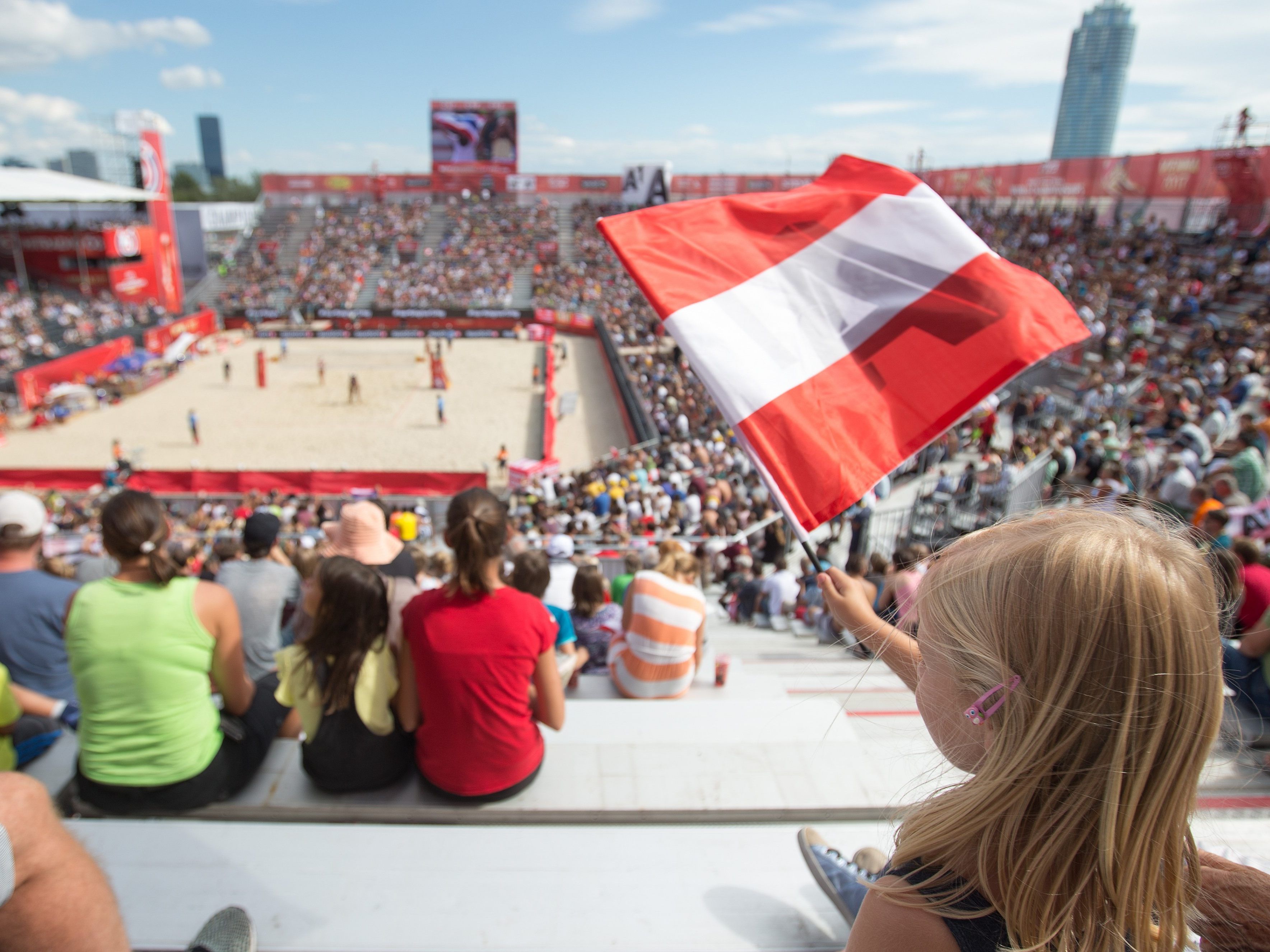 Diese Gegenstände sind bei der Beach Volleyball Major Series in Wien verboten.