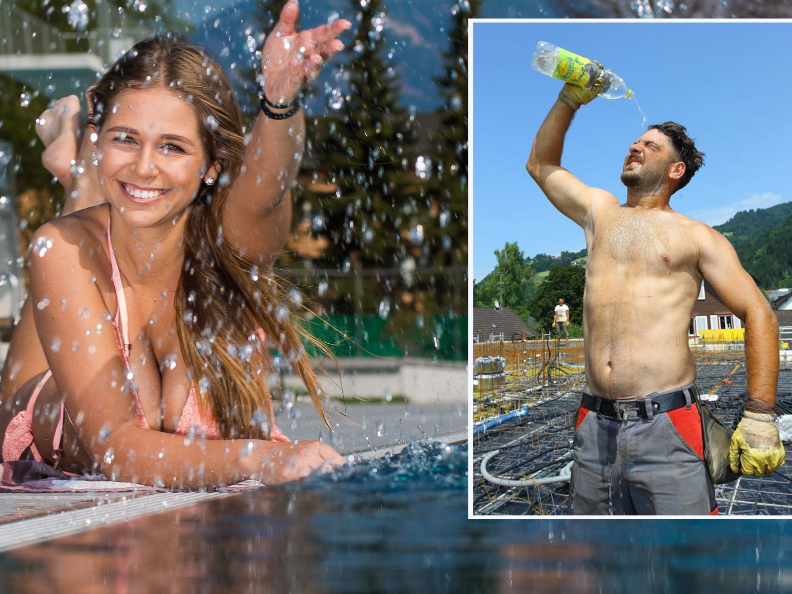 Temperaturen kletten auf über 30 Grad Temperaturen kletten auf über 30 Grad