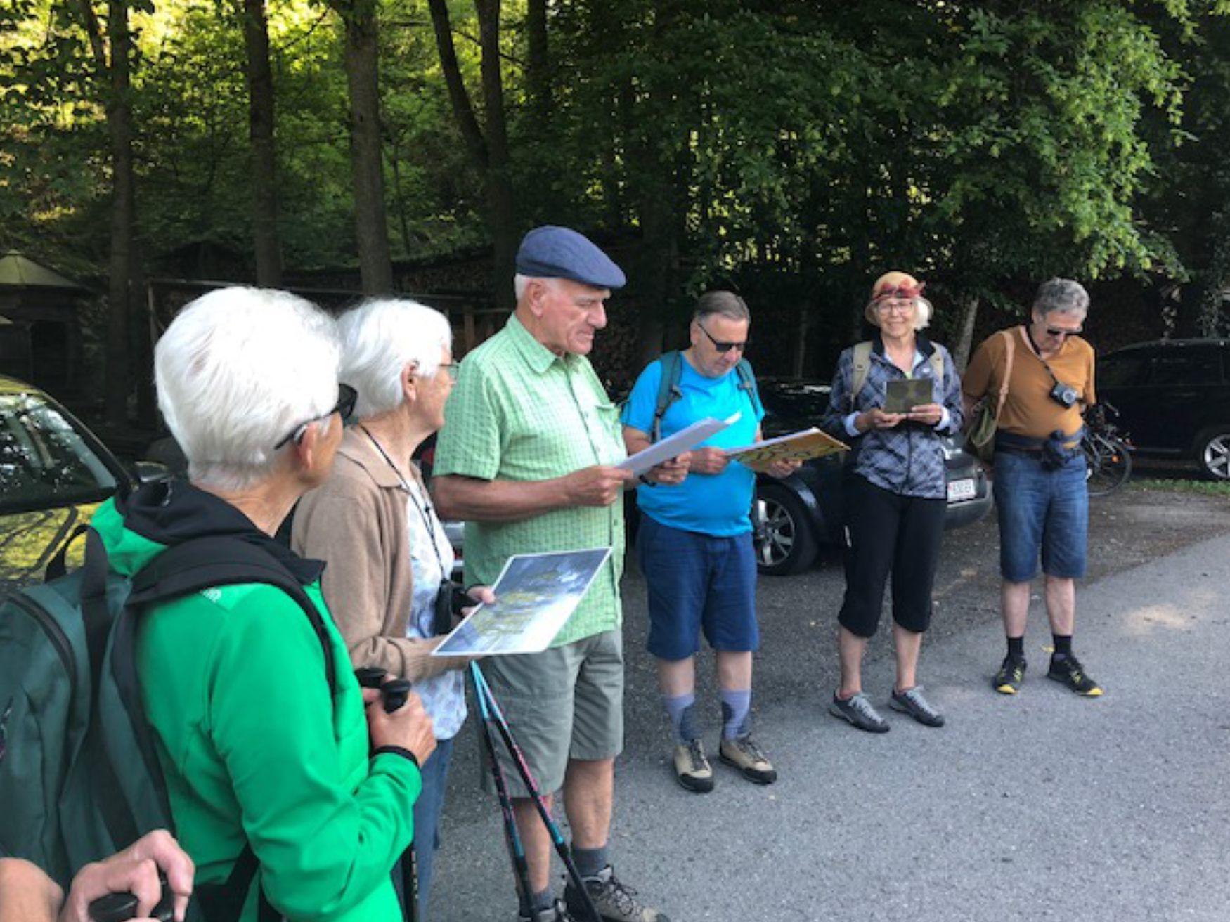 Vor kurzem lud Kultur z´Kobla zu einer "sagenhaften" Wanderung auf den Kumma