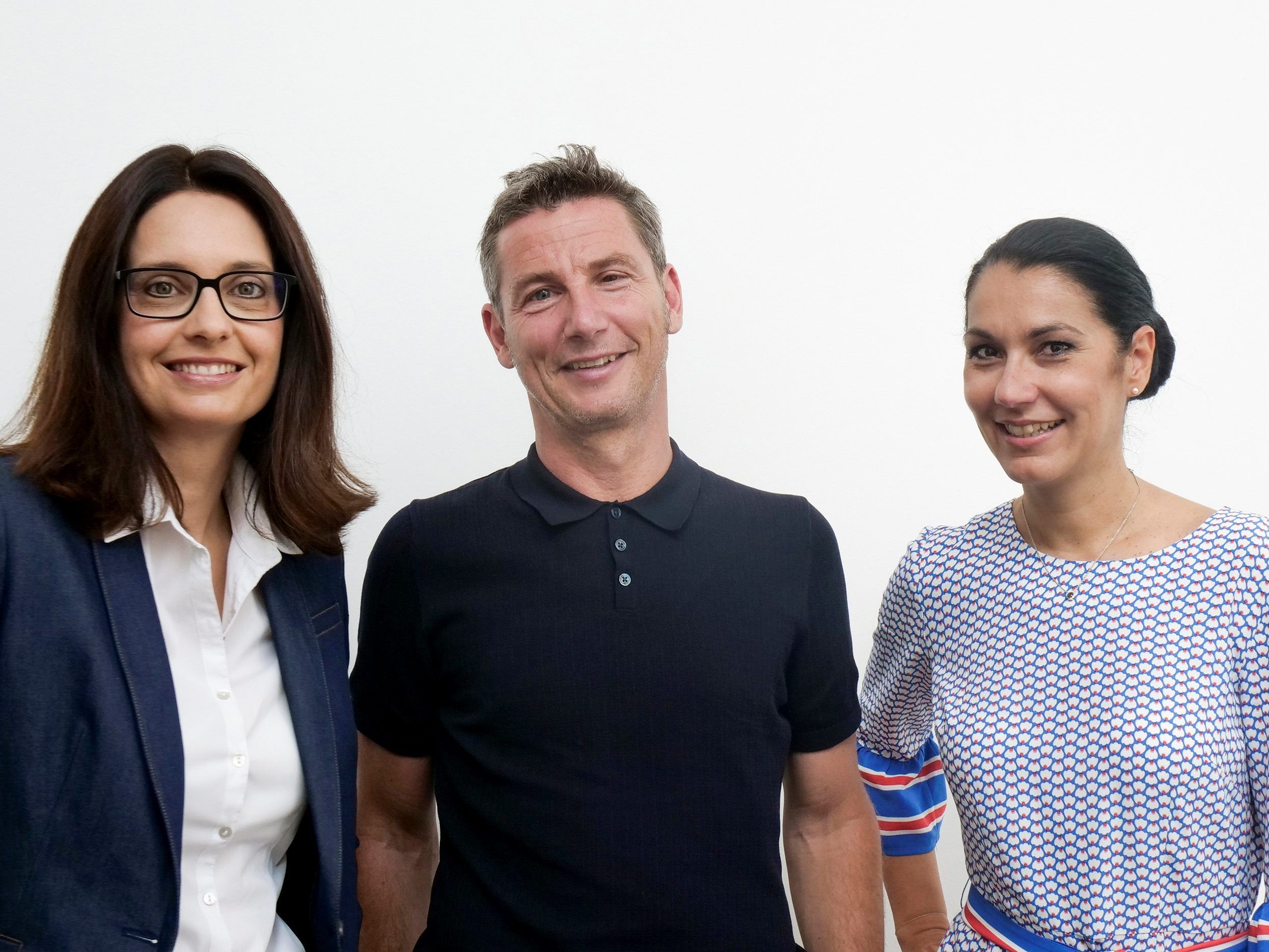 Martina Pointner, Klaus Feldkircher, Nicole Schedler machen eine gemeinsame Sache