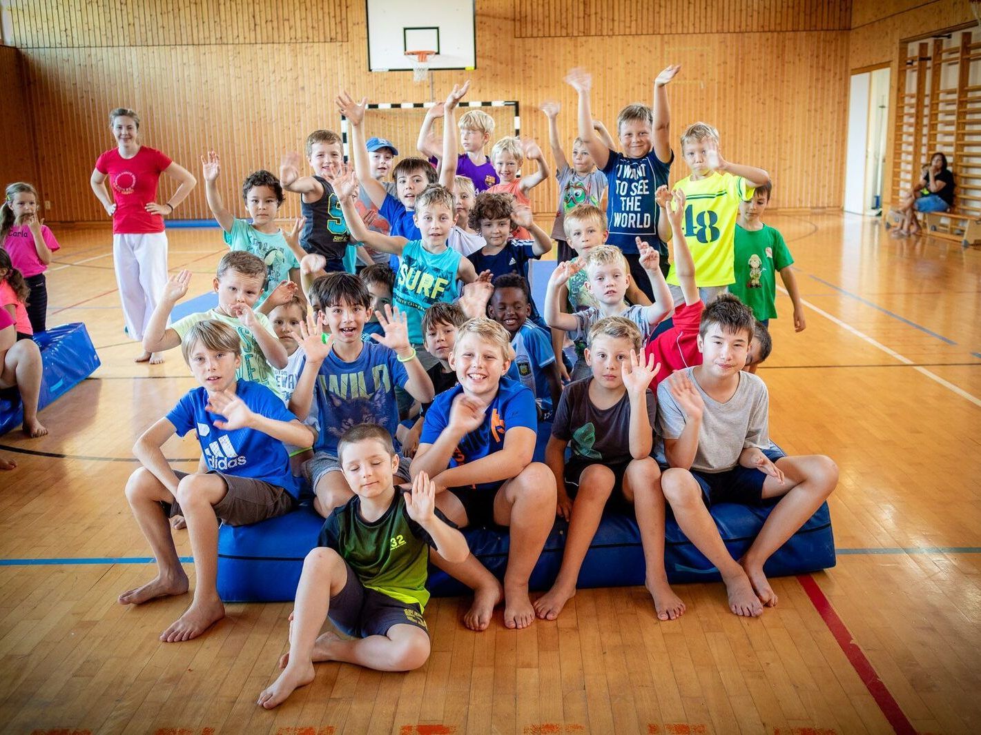 Neuer Teilnehmerrekord beim Camp von Karate Bregenz und Wolfurt Neuer Teilnehmerrekord beim Camp von Karate Bregenz und Wolfurt