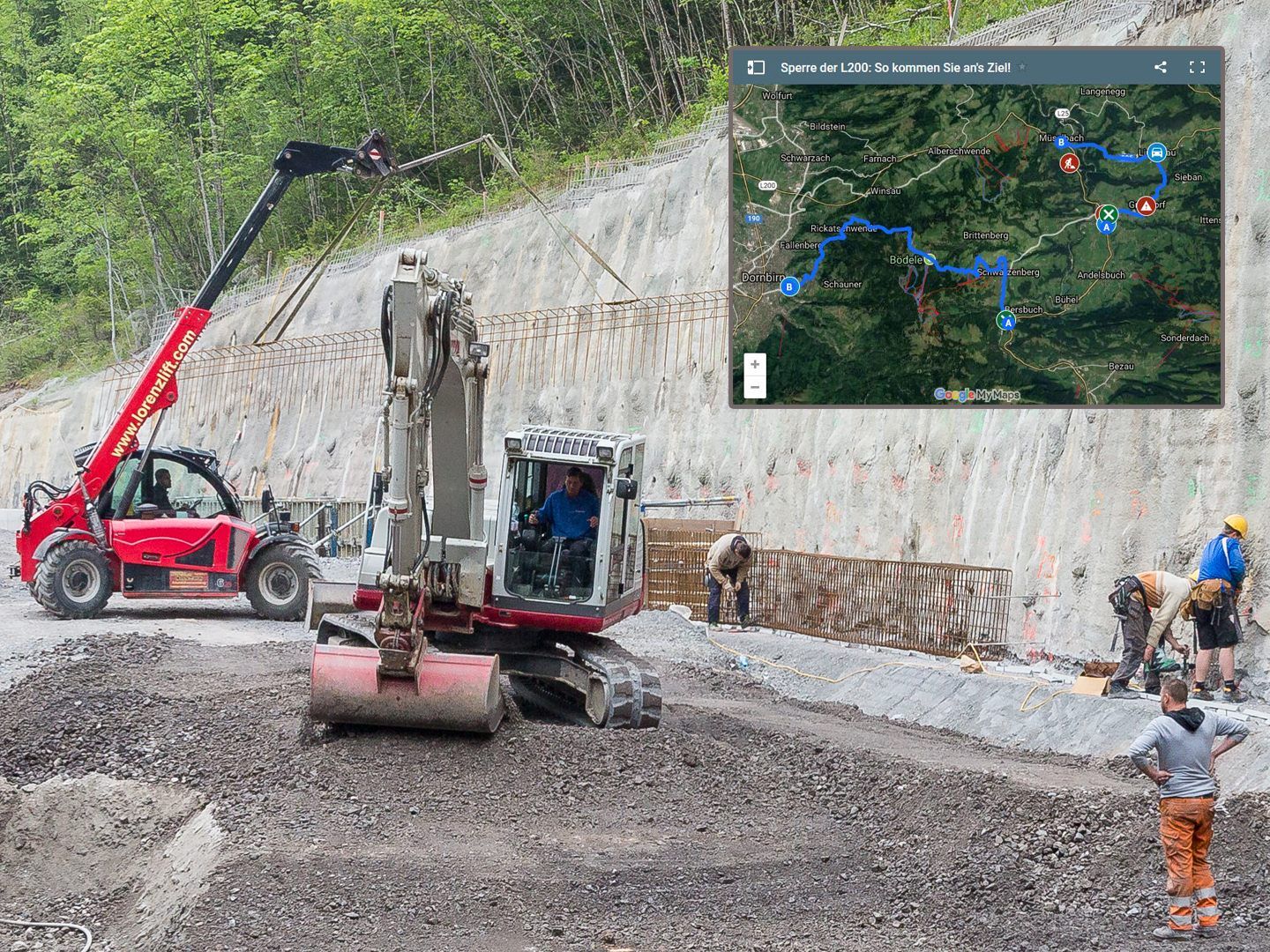 Die L200 muss für etwa neun Wochen gesperrt werden. So kommen Sie dennoch ans Ziel. Die L200 muss für etwa neun Wochen gesperrt werden. So kommen Sie dennoch ans Ziel.