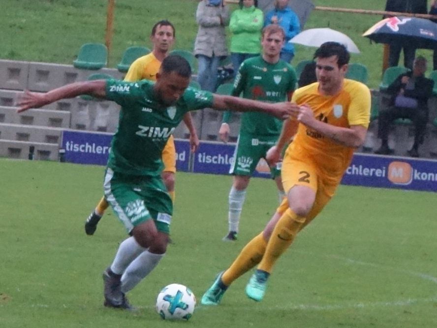 Paulo Victor De Souza zählte gegen Bischofshofen zu den Aktivposten. Paulo Victor De Souza zählte gegen Bischofshofen zu den Aktivposten.