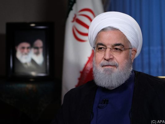 Rouhani sprach im iranischen TV Rouhani sprach im iranischen TV