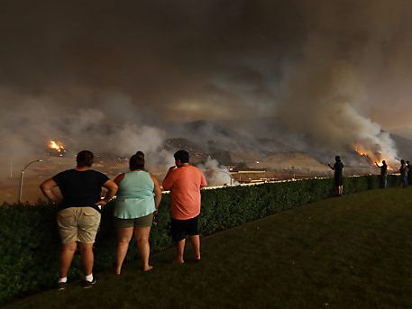 Der Mann soll für das "Holy Fire" in Corona verantwortlich sein Der Mann soll für das "Holy Fire" in Corona verantwortlich sein