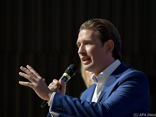 Kurz sieht auch "qualifizierte Zuwanderung" als Mittel