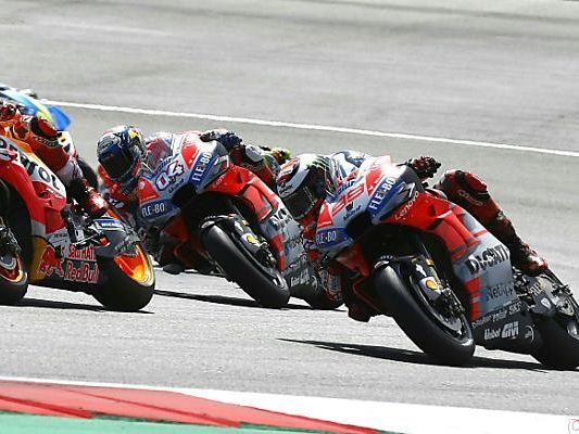 Marquez und Lorenzo (rechts) lieferten sich ein tolles Duell