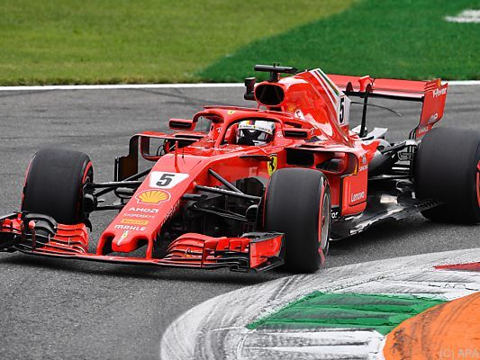 Sebastian Vettel in Monza schnell