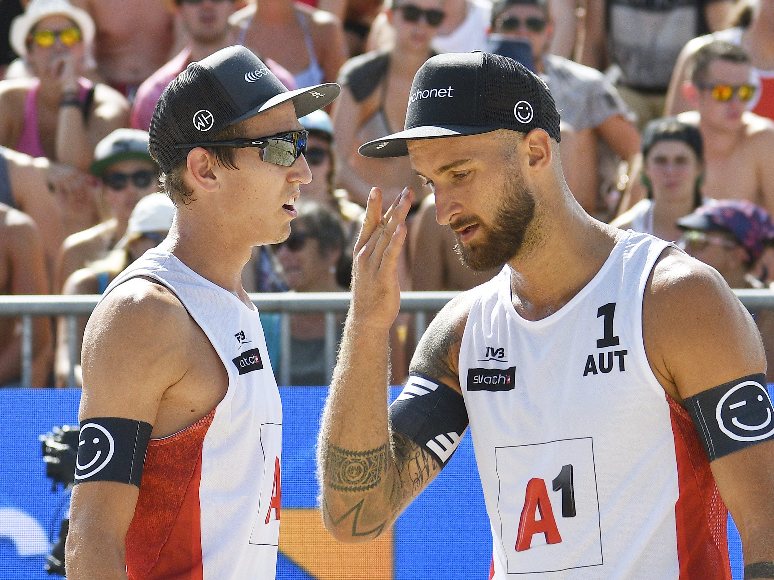 Tobias Winter und Julian Hörl mussten sich geschlagen geben.