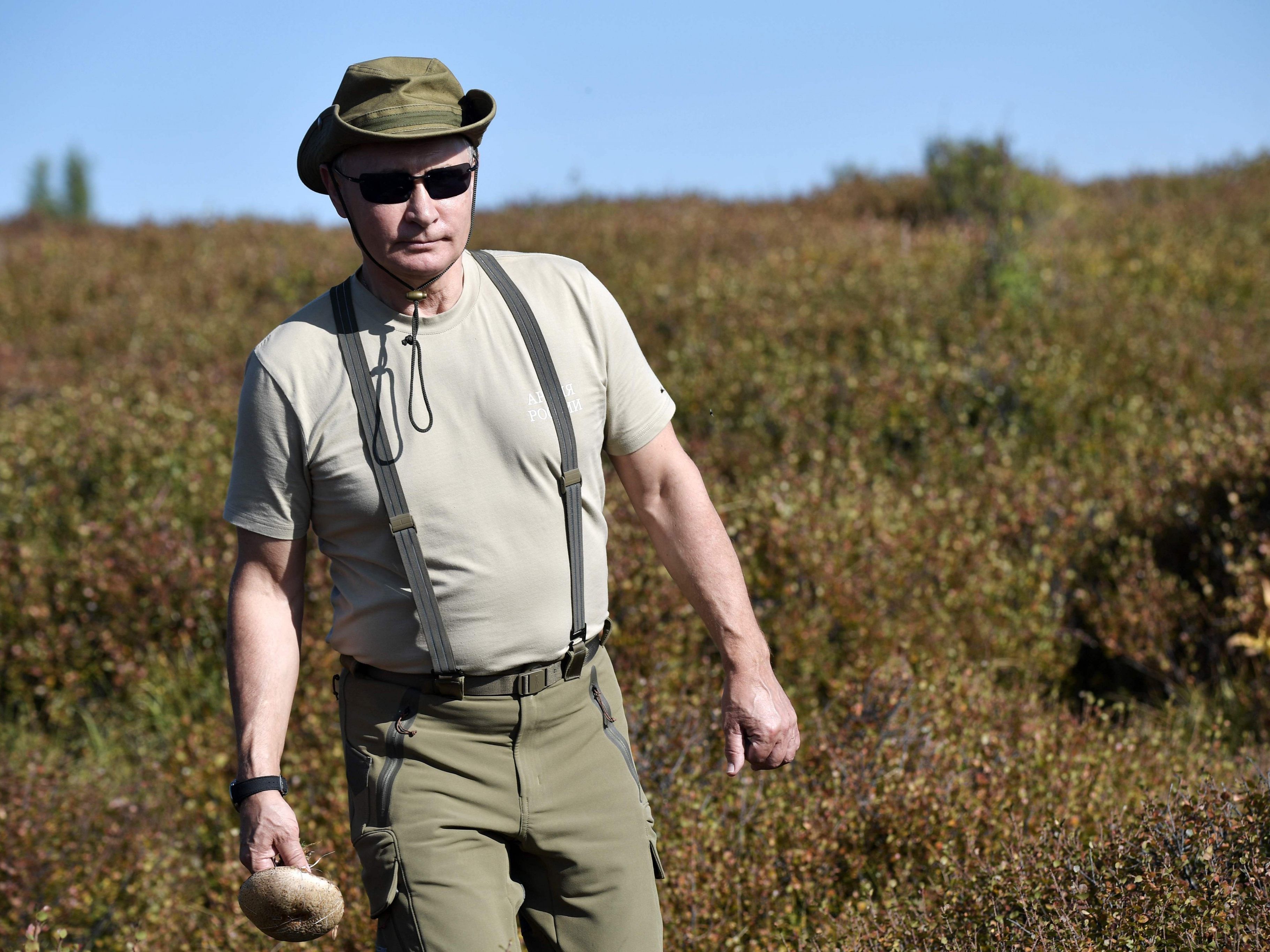 Wladimir Putin macht derzeit Urlaub in Sibirien.