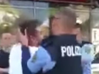 Attacke auf Polizisten in Sachsen.