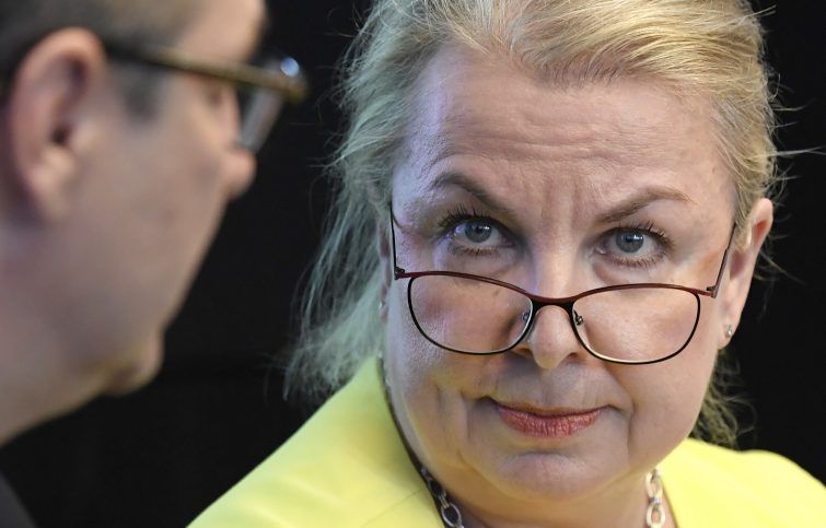 Sozialministerin Beate Hartinger-Klein. Sozialministerin Beate Hartinger-Klein.