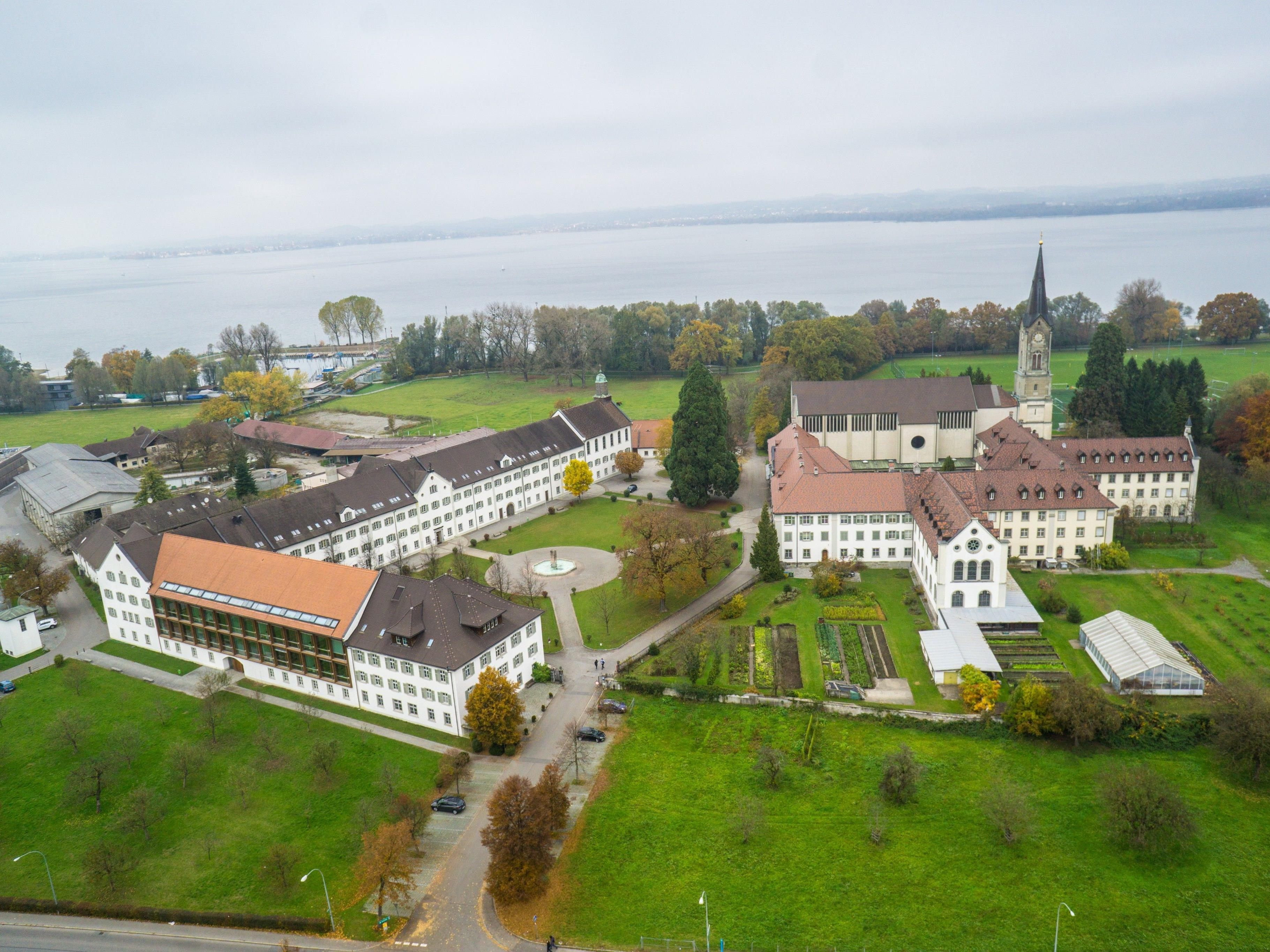 Das Kloster Mehrerau.