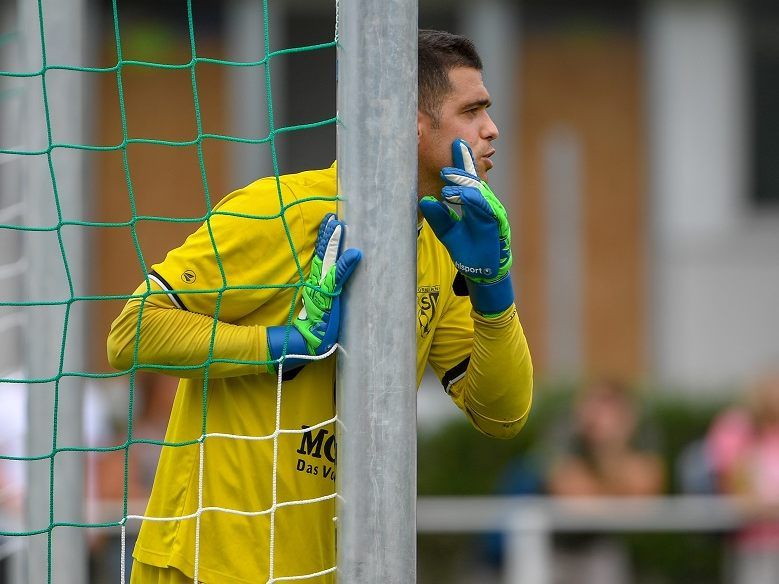 DSV Goalie Kevin Fend möchte die Null auch gegen Lauterach festhalten