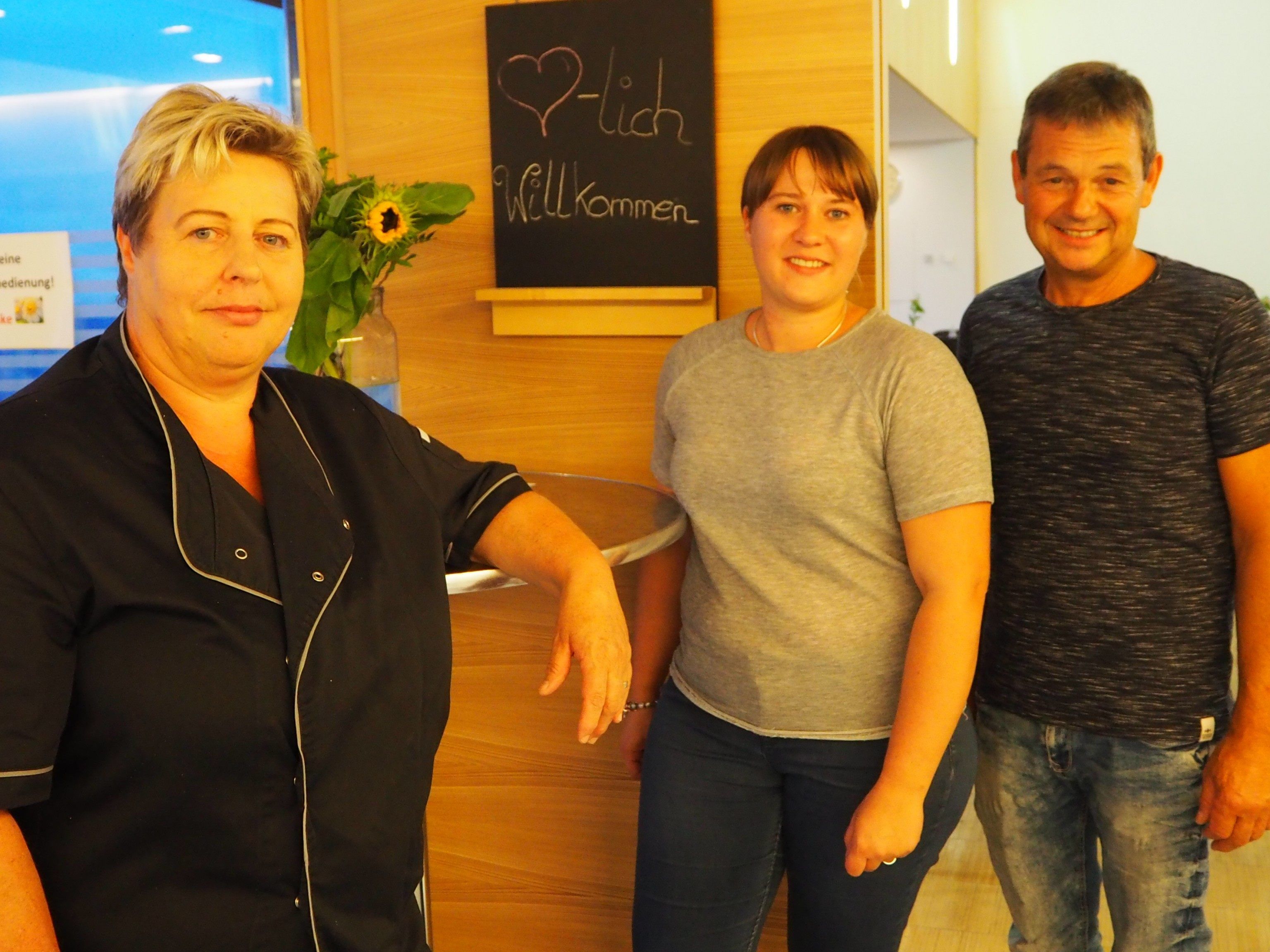 Ingrid Plank, Melanie Plank, Bürgermeister Walter Rauch Ingrid Plank, Melanie Plank, Bürgermeister Walter Rauch