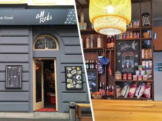 Das kuschelige All Reis serviert in der Schweglerstraße in Wien-Fünfhaus Thai-Food vom Feinsten. Das kuschelige All Reis serviert in der Schweglerstraße in Wien-Fünfhaus Thai-Food vom Feinsten.