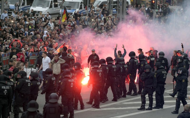 Demonstrationen in Chemnitz