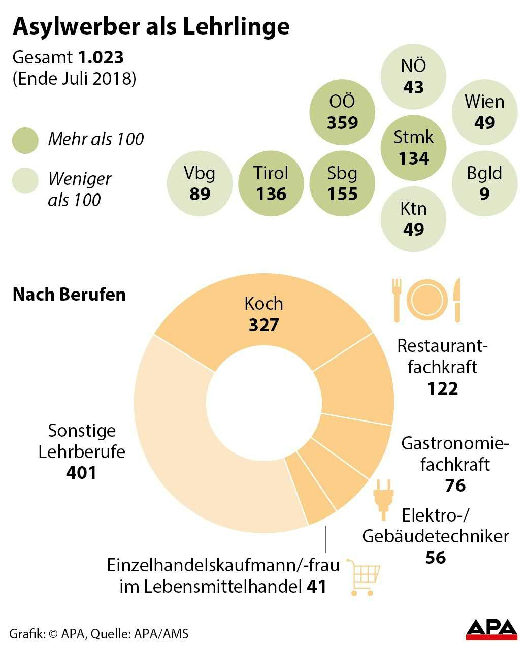 Asylwerber als Lehrlinge