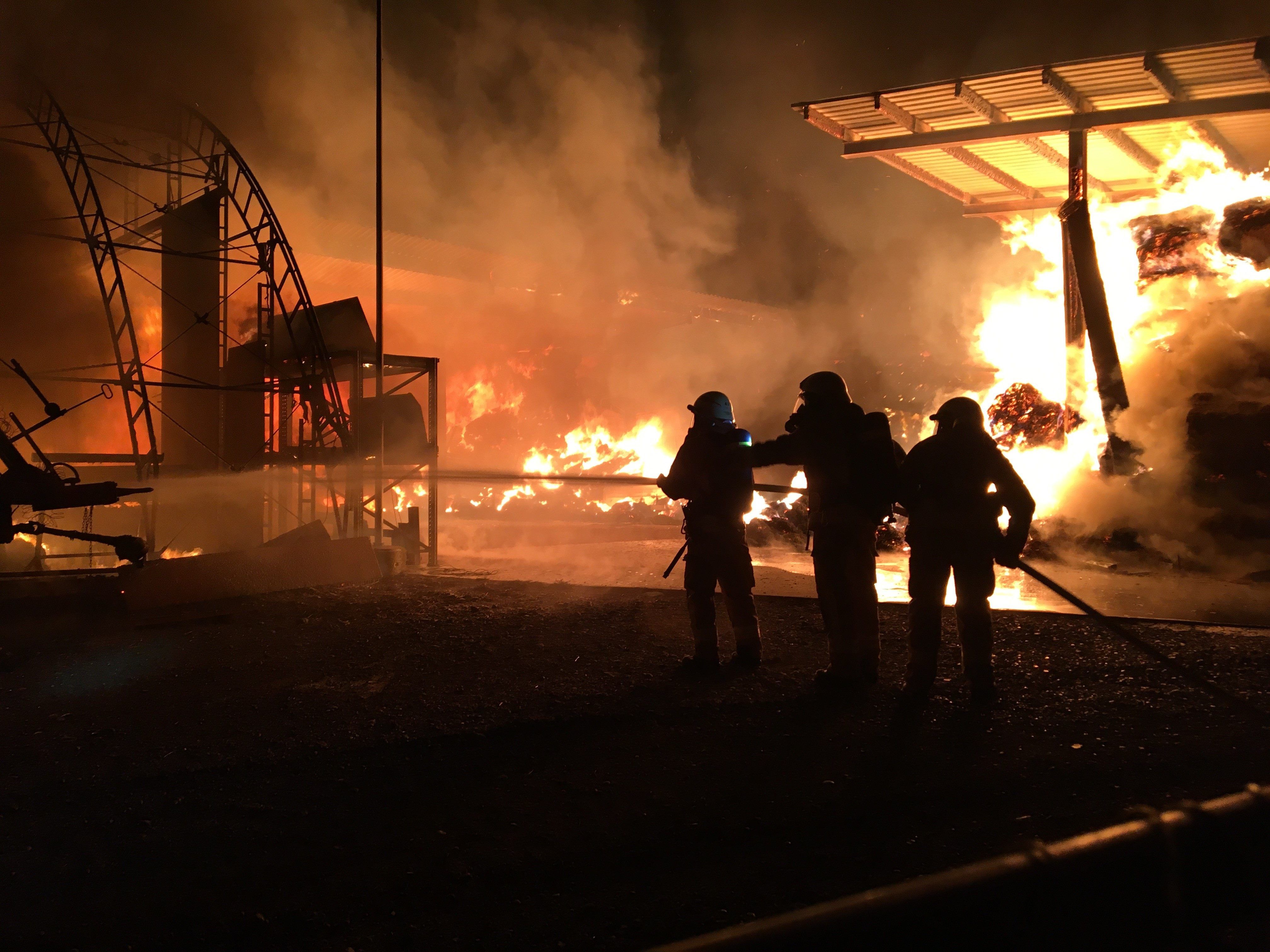 Großeinsatz in Höchst.