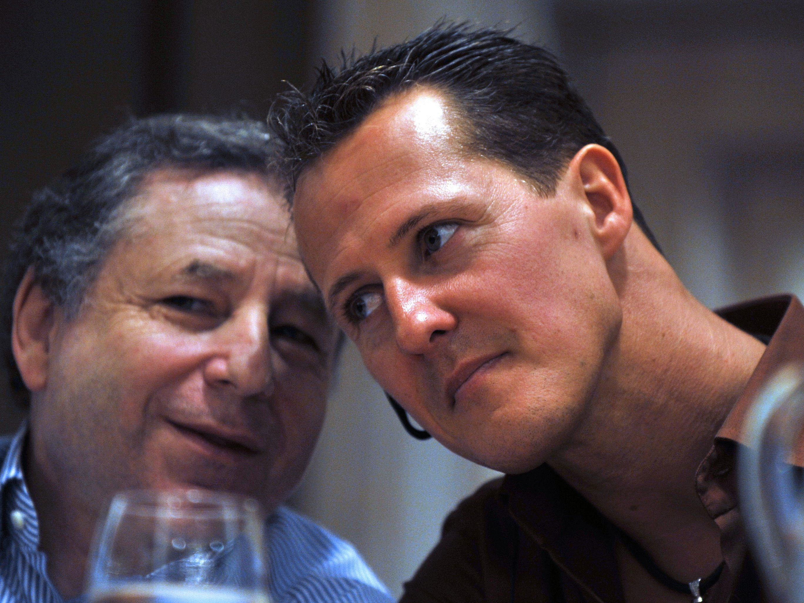 Jean Todt und Michael Schumacher.