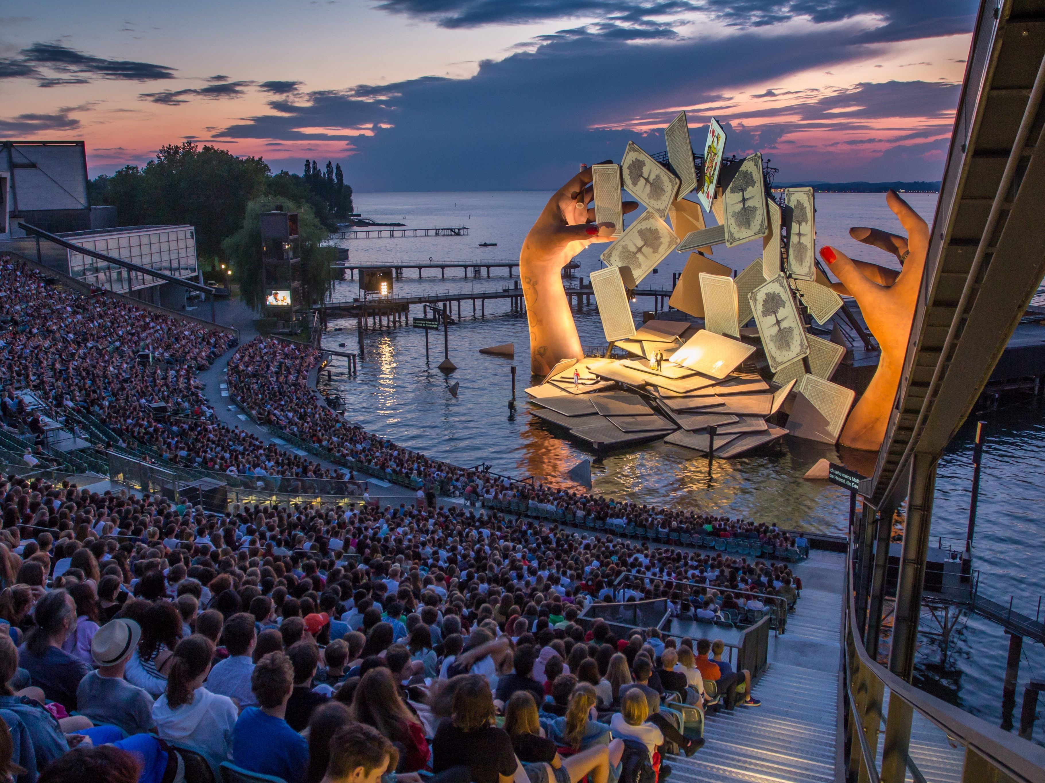 Heute um 21 Uhr wird wieder Bizets "Carmen" auf der Seebühne aufgeführt.