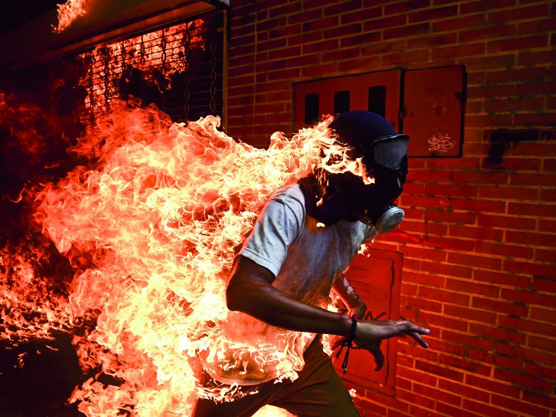 Venezuela-Krise: Das World Press Photo 2018 wird ab 14. September im WestLicht Wien ausgestellt.