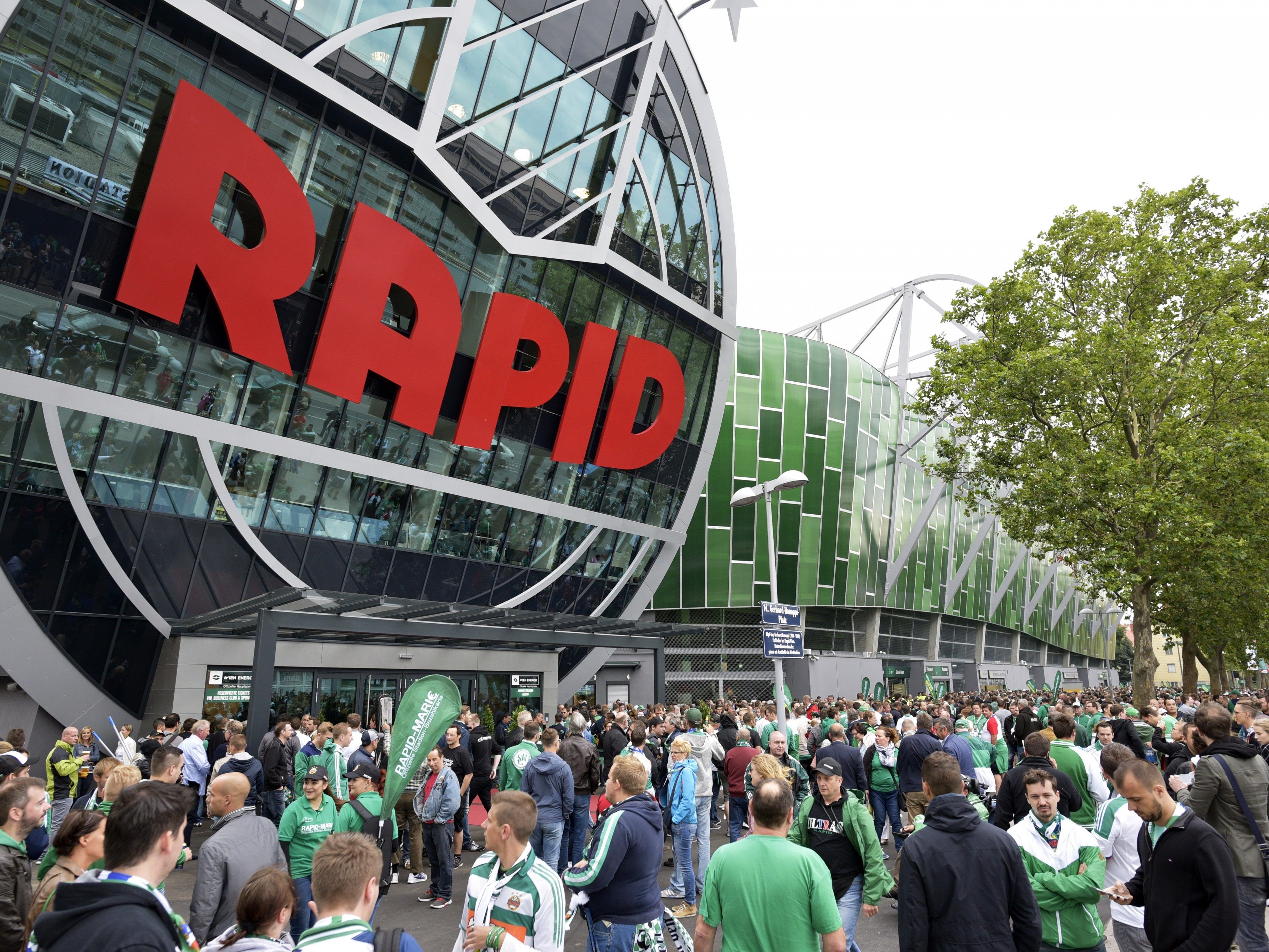 Rund um das Allianz-Stadion wird eine Sicherheitszone eingerichtet.